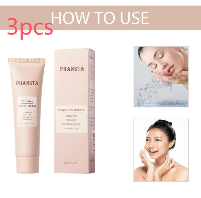 Exfoliating Exfoliating Exfoliating Facial Cleansing Pore Gel